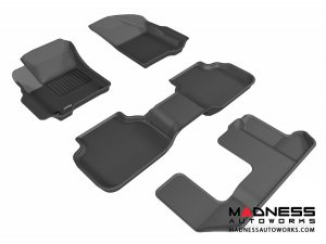 Dodge Journey Floor Mats (Set of 4) - Black by 3D MAXpider